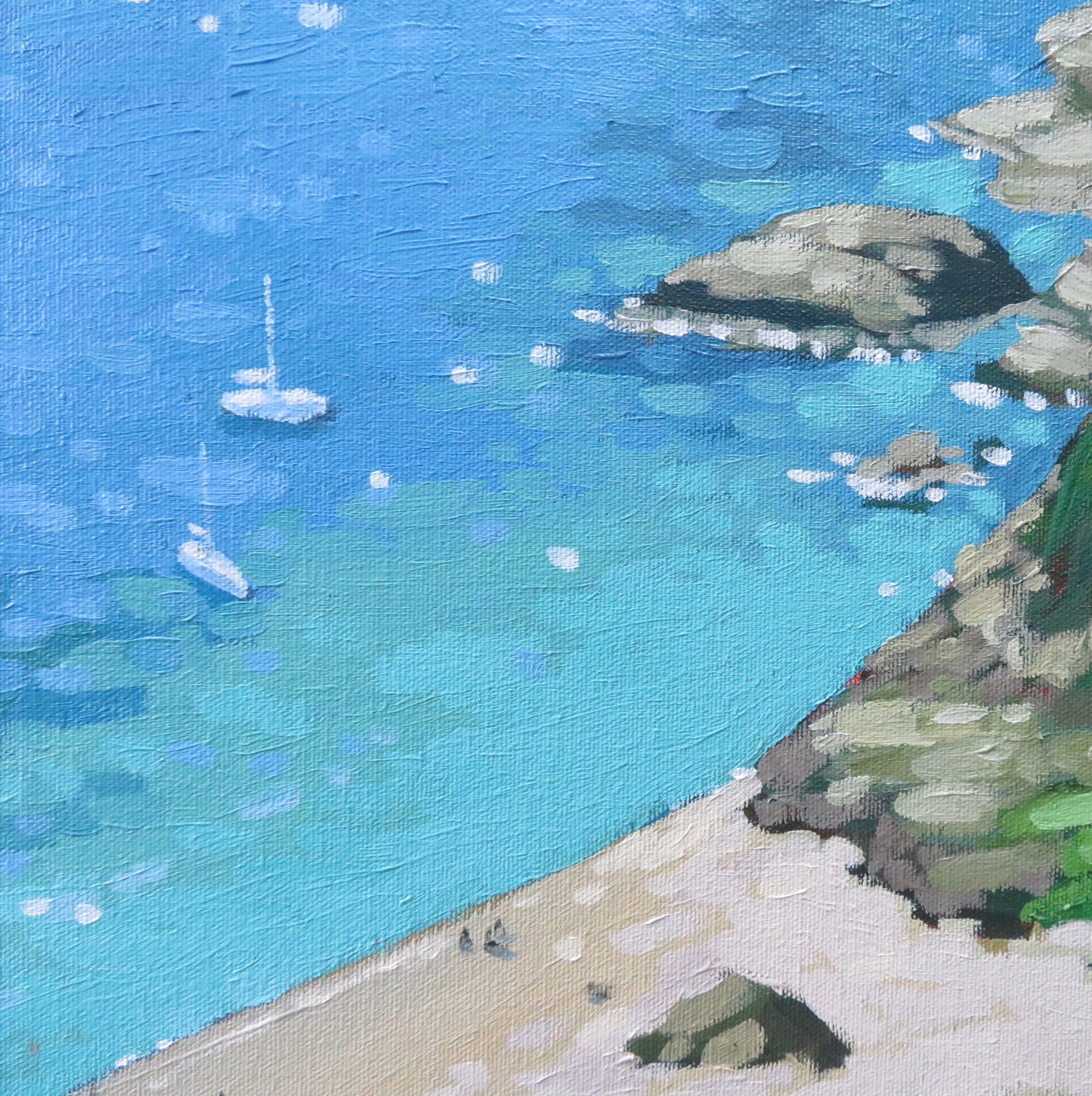 SA009. Lantic Beach - Original painting